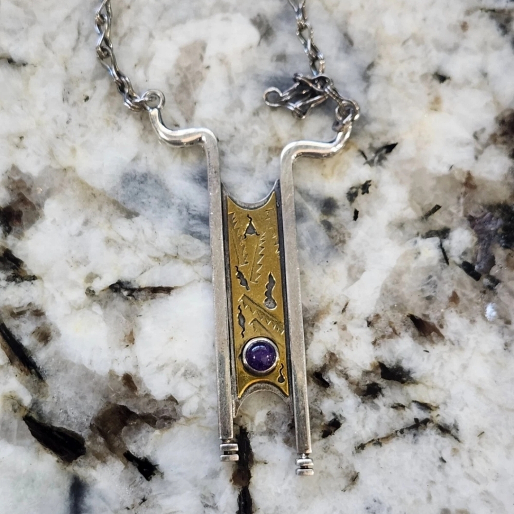 Sterling Silver Navajo Necklace